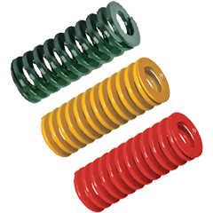 Tlačné pružiny s hranatým průřezem