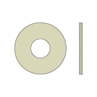 Izolační deska kruhová 600 N/mm2, s otvorem