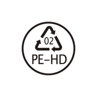 Značka - Recyklace, typ plastu + kód