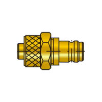 Koncovka pro tlakový vzduch, s náustkem