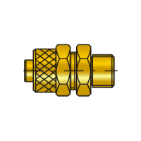 Koncovka pro tlakový vzduch, se závitem