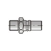 Náustek s vnějším závitem