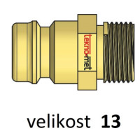 Náustek s vnějším závitem