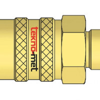 Rychlospojka s vnějším závitem, krátká