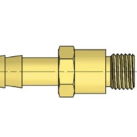 Prodloužený trn pro hadici, s vnějším závitem