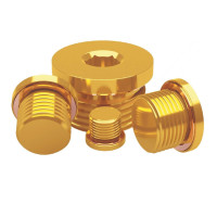 Zátka s hlavou a měděným těsněním