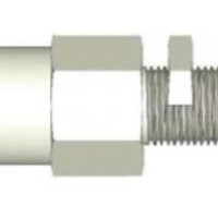 Náustek do panelu s trnem s převlečnou maticí