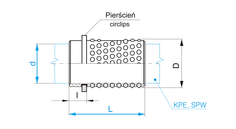 Kuličková klec hliníková