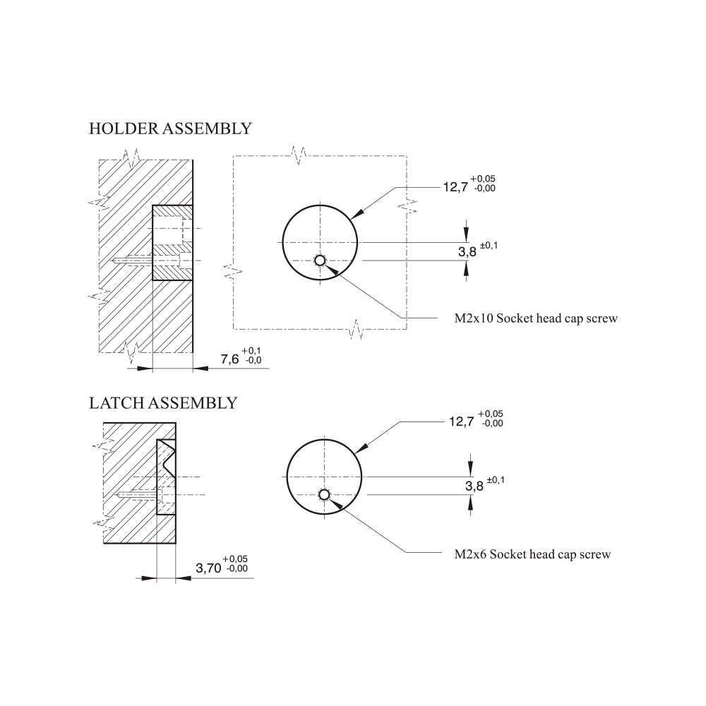 Aretační jednotka s kruhovým pouzdrem (35N)