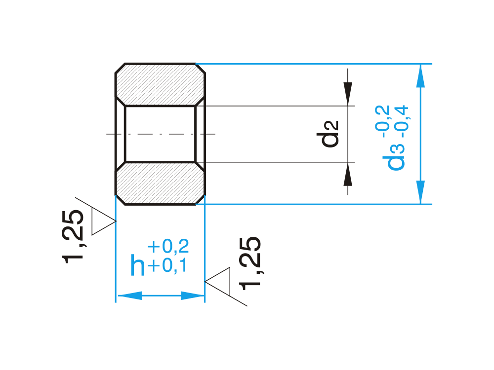 Vymezovací kroužek pro středicí kužel