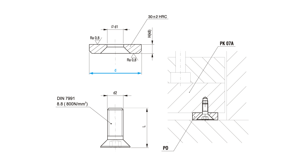 Dosedka pro vyhazovací paket