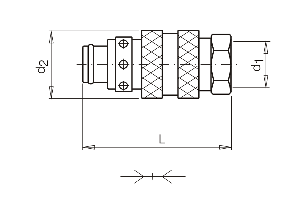 Rychlospojka s vnitřním závitem