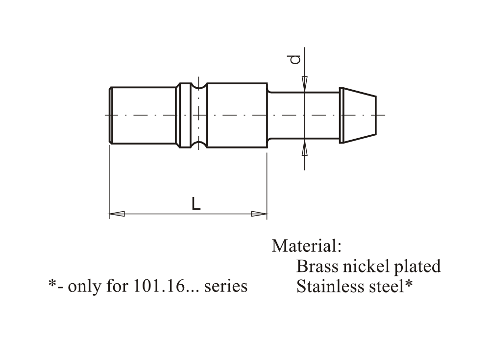 Náustek s trnem pro hadici