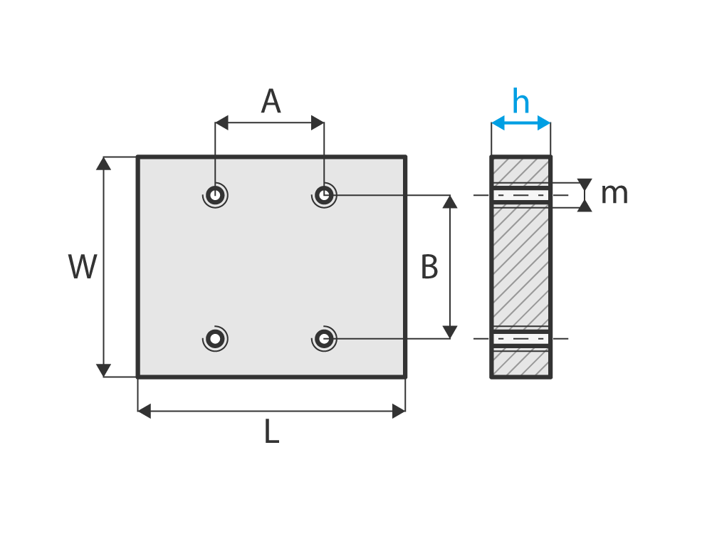 Kotevní vyhazovací deska