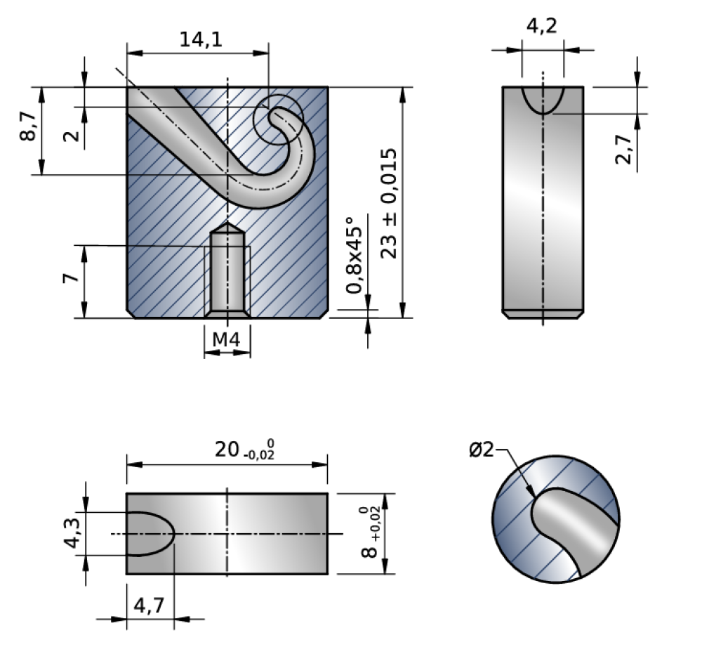 Tunelová vložka "Ringelflow"