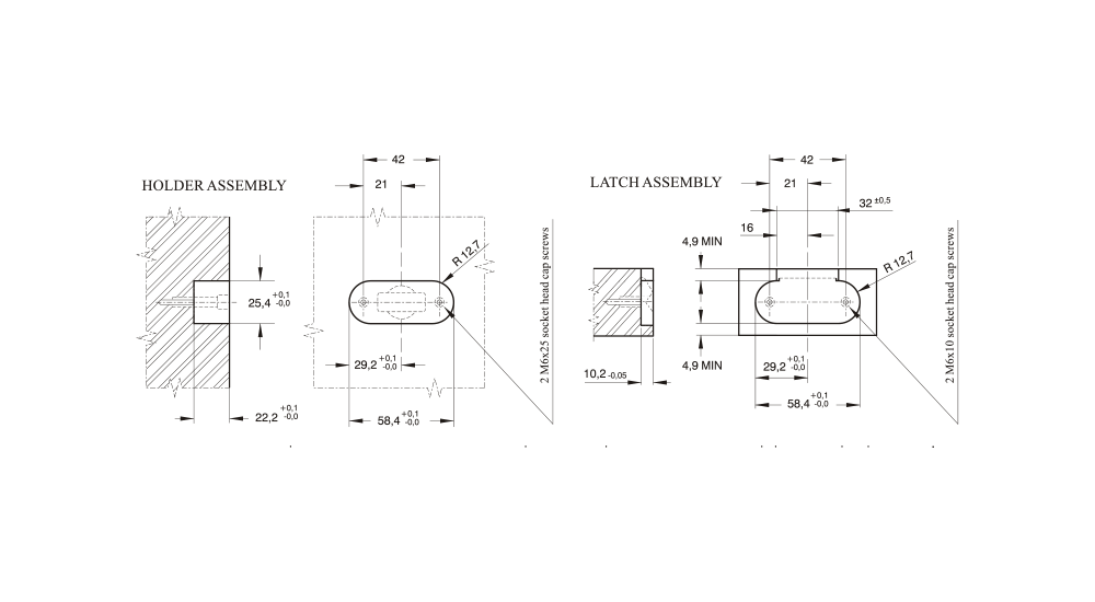 Aretační jednotka s oválným pouzdrem (223N)