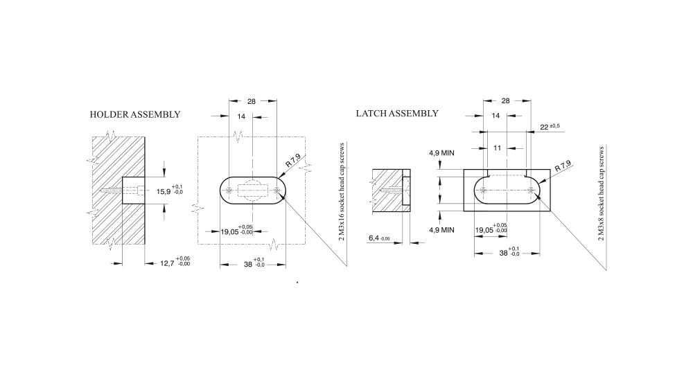 Aretační jednotka s oválným pouzdrem (112N)
