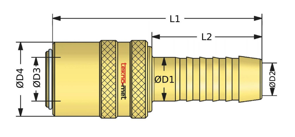 Rychlospojka s trnem pro hadici
