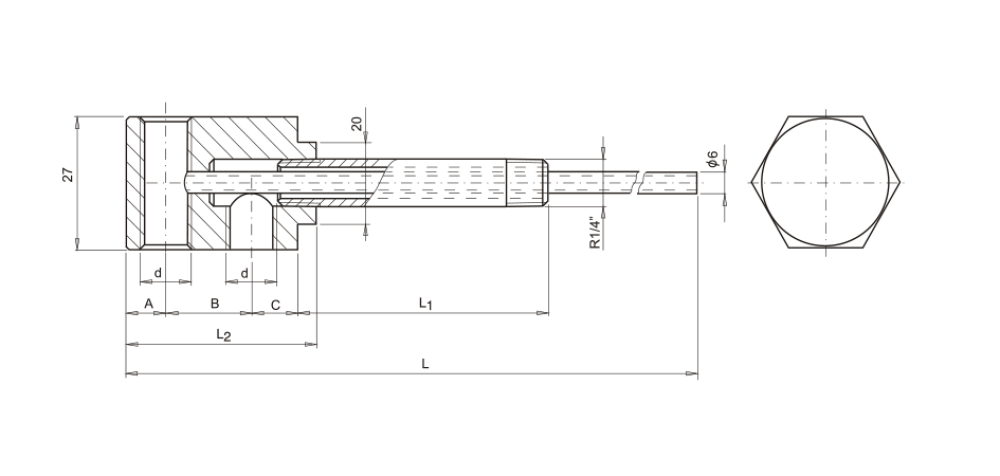 Chladicí tryska kaskádová