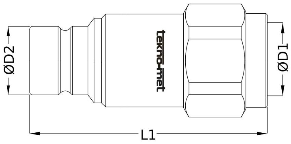 Náustek s vnitřním závitem