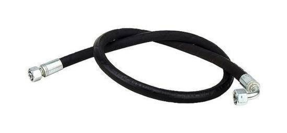 Hydraulická hadice, zakončení rovné-zahnuté