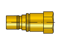MK 109 DU 17V Rychlospojka s ventilem